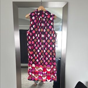 Stylish Sleeveless Patterned Dress